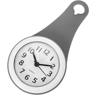 1Stück wasserdichte Badezimmeruhr mit Saugnapf Digitale Badewanduhr für Feuchte Umgebungen Modern und Installieren für Bad Küche und