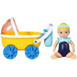 BABY BORN BABY born® Splish Slpash Kinderwagen mit Emma,