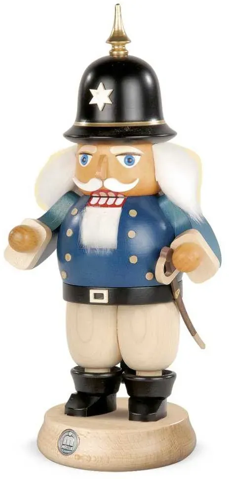 Müller Erzgebirge Nussknacker Polizist 12 x 23 cm