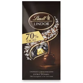 Lindt Lindor Kugeln Extra Dunkel 70% 136 g 