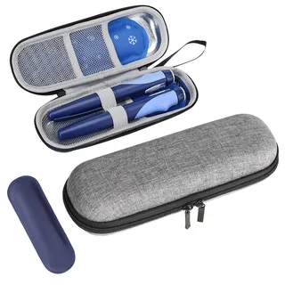 Insulin Kühltasche Insulin Pen Kühltasche Diabetikertasche Insulin Kühl Tasche mit 1 Kühlakku Mini Medikamente Kühlbox auf Reisen Diabetiker Tasche