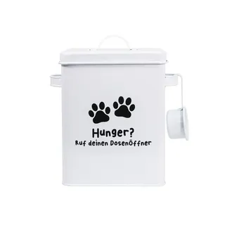 Hti-Living Vorratsdose Tierfutter mit Dosierlöffel Landhaus