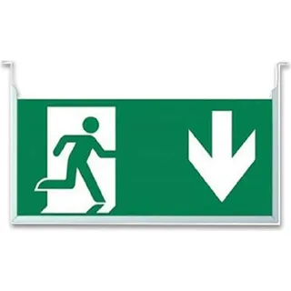 ISOLED Vertikales Schild für LED Notlicht/Fluchtwegleuchte UNI4
