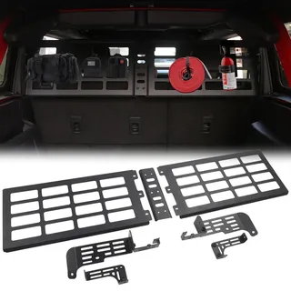 Tempsnow MOLLE Sitzrückwand für Ford Bronco 2021 2022 2023 2024, harte Oberseite, 4-Türer, Cargo-Aufbewahrung, Organizer, MOLLE-Panel, RJY183