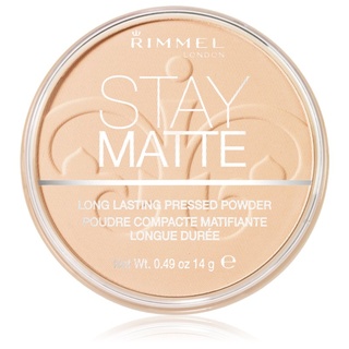 Rimmel London Stay Matte Pressed Powder transparent