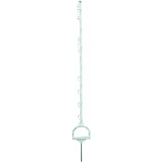 Kunststoffzaunpfähle Mustang - 20-er Pack / 115 cm - weiß