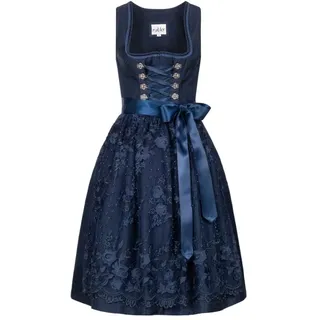 Nübler Dirndl midi Gloria in Blau | Gr.: 46