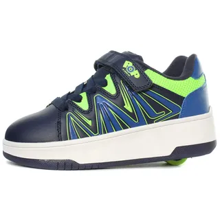 Heelys Unisex-Kinder-Sneaker Pop Burst, Navy Royal Lime, 18 EU - 34 EU