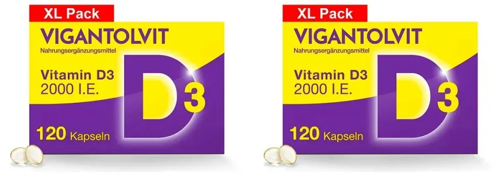 Vigantolvit 2000 I.E. Vitamin D3 Weichkapseln