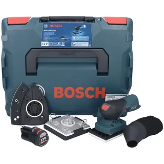 Bosch Professional - Bosch gss 12V-13 Professional Akku Schwingschleifer 12 v + 1x Akku 3,0 Ah + l-boxx - ohne Ladegerät