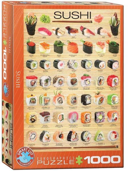 Eurographics 6000-0597 - Sushi, Puzzle, 1.000 Teile