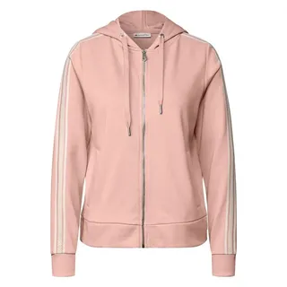 STREET ONE Damen 3015754 Kapuzenjacke mit Dekotape, Faded Rose, 34 - 34