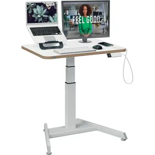 Leitz Ergo Elektrischer höhenverstellbarer Sitz-/Steh-Schreibtisch Mit Aufsteh-Erinnerung Gamer Tisch