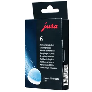Jura 2-Phasen-Reinigungstabletten 6 St.