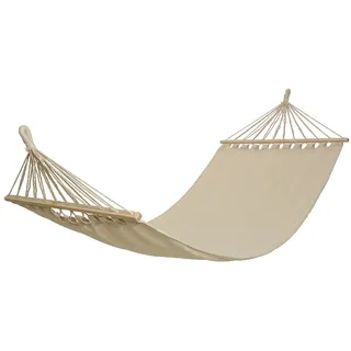 GRUPO EDM Kitchen Goods Hawaii Hängematte für den Außenbereich, Weiß, Birken-Textil, 200 x 100 cm
