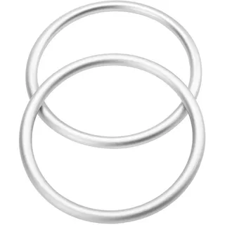 Zerodis Aluminium Baby Sling Ringe Weiche Babytrageringe Atmungsaktive Slings Tragegurt Baby Baumwolle Hipseats Ring Zubehör für Kleinkinder