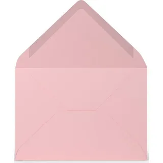 RÖSSLER Designbriefumschlag Coloretti 220705523, C6, rosa 5 Stück