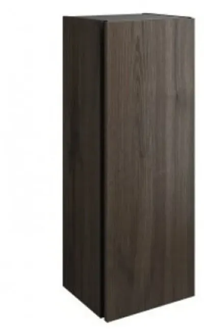 burgbad Junit Halbhoher Schrank UHHX035, Anschlag links, eine Tür, Breite: 350mm, UHHX035LF3152G0175, Farbe: Marone Dekor Trüffel / Marone Dekor Trüffel