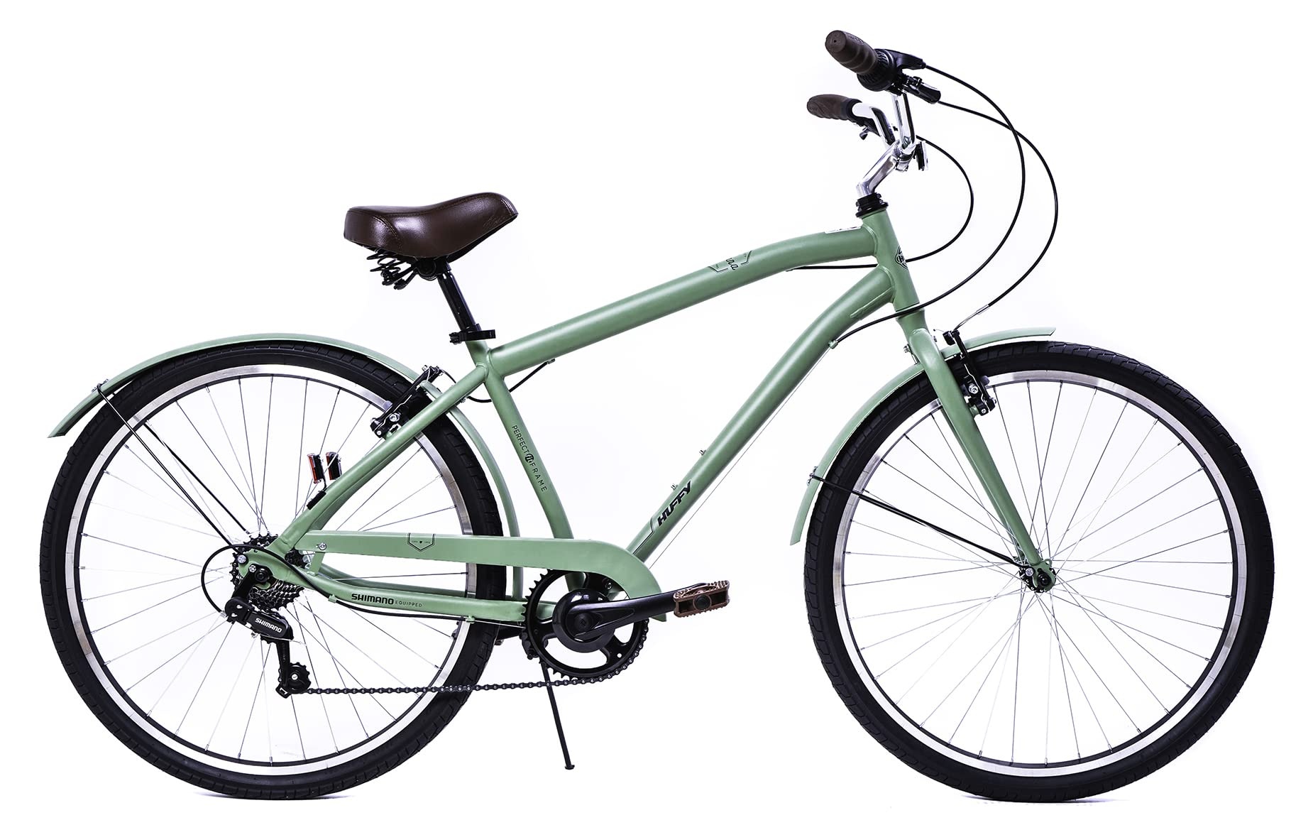 Bild Herren Sienna Hybrid-Fahrrad, grün, M