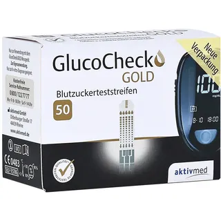 1001 Artikel Medical Gluco Check Gold Blutzuckerteststreifen