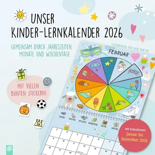 Verlag An der Ruhr Unser Kinder-Lernkalender 2026