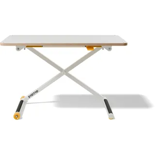 POPTOP Kinderschreibtisch höhenverstellbar Weiss