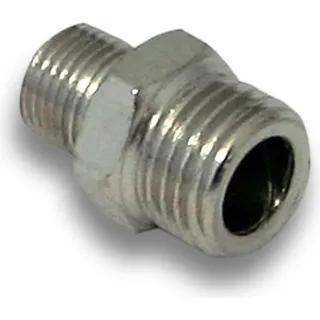 Wiltec Airbrush Adapter Reduzierstück 12,91 mm (1/4") 9,51 mm (1/8") AG Luftschlauch