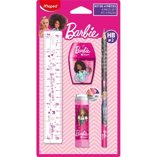 Maped Schreib-Set, BARBIE, grau