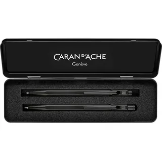 Caran d'Ache Caran d'Ache, Kugelschreiber & Druckbleistift Set 849 Black Code