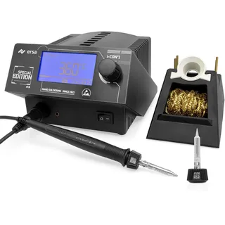 Ersa i-CON1 MK2 digitale 1-Kanal Industrie-Lötstation 50–450 °C mit 150 W i-TOOL MK2 Tip’n’Turn – antistatischer Spitzenwechsel – Special Edition mit 2 Lötspitzen - 0IC1105A00075