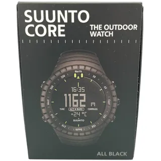 Suunto Core All Black Military Outdoor Sports Watch mit Höhenmesser, Kompass