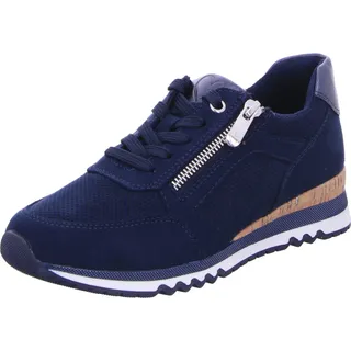 Schnürschuh in blau