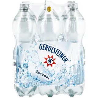 Gerolsteiner Mineralwasser Sprudel 1,5 Liter, 6er Pack