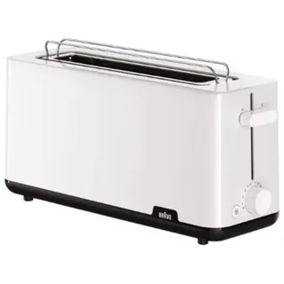 Braun Langschlitz-Toaster Weiß