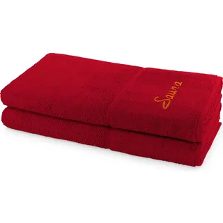 for frottana, Frotteewäsche, Pearl 2er Set Sauna (51 x 29 cm)