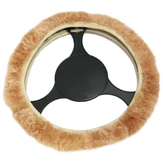 IWH 102712 Lammfell-Lenkradhülle Universal Beige