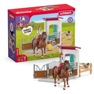 Schleich Horse Box mit Hannah & Cayenne