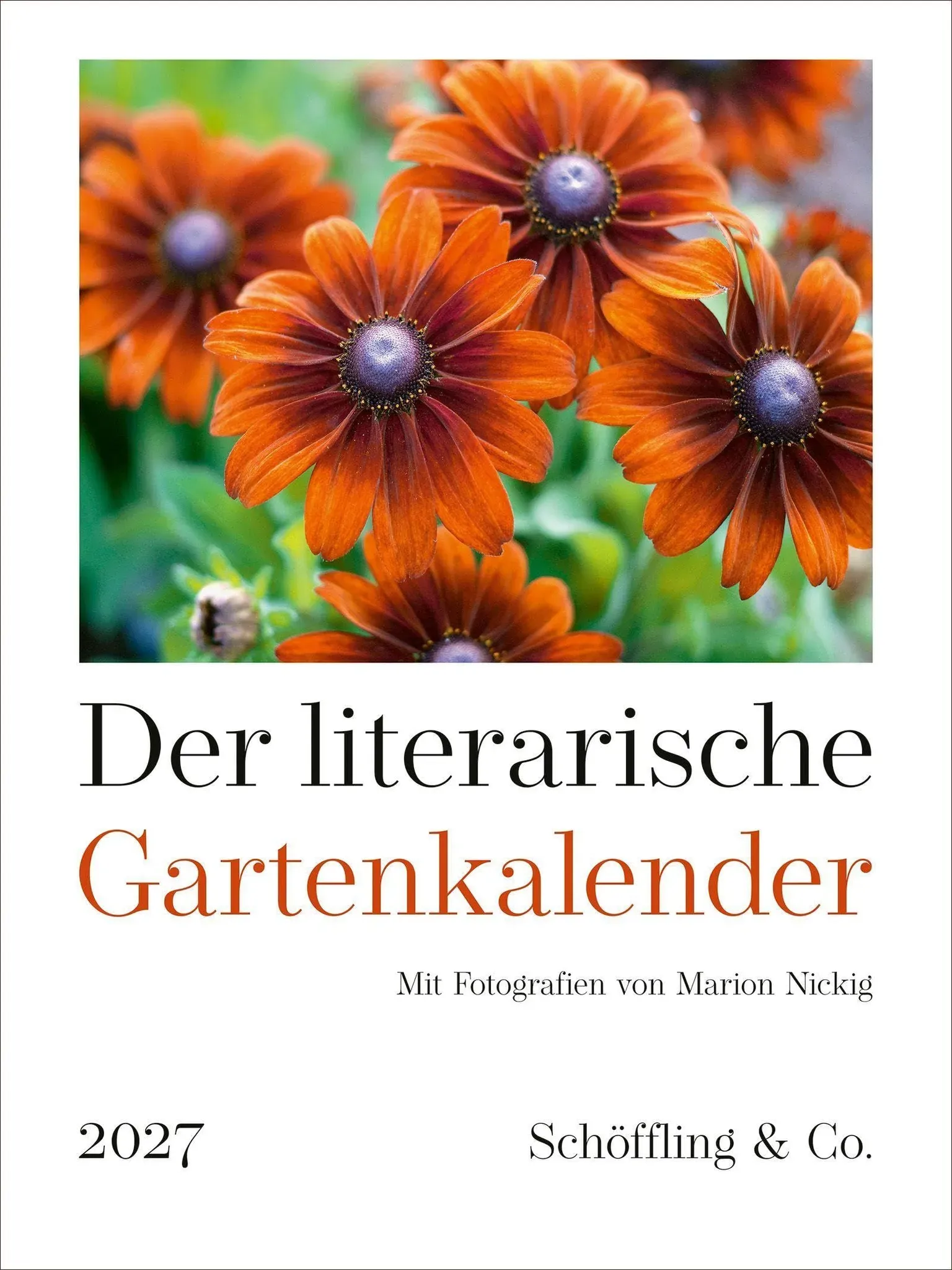 Schöffling Der literarische Gartenkalender 2027 Wandkalender