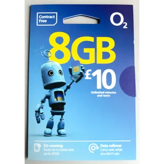 O2 PAYG Handy-SIM-Karte
