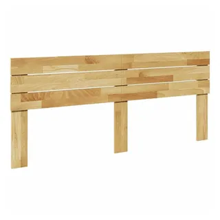 vidaXL Kopfteil 200 cm Massivholz Eiche