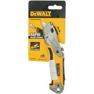 DEWALT Dewa Messer einziehb. Klinge Metall DWHT10046-0, Black