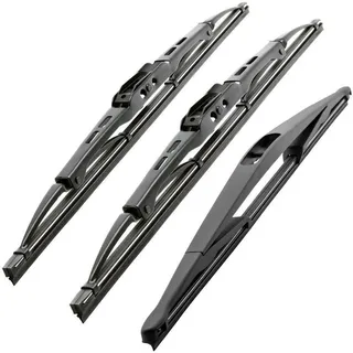 Recambo SCHEIBENWISCHER VORNE + HINTEN kompatibel für OPEL CORSA C | BJ 2000-2006 (3er Set: 500mm / 450mm / 400mm)