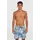 Herren Badeshorts CALI FLORAL blue dipped M