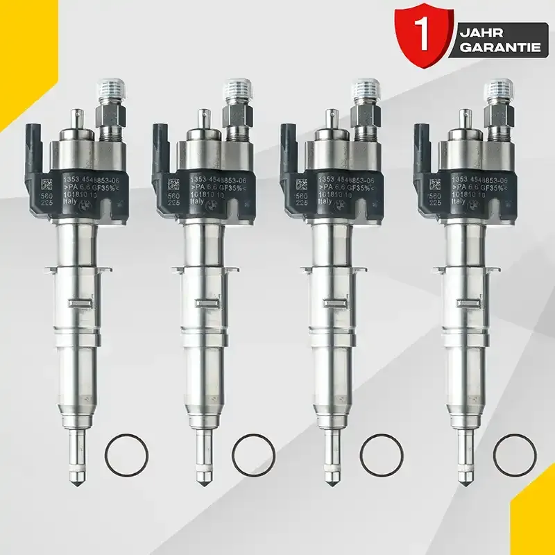 4X N43 N53 BMW Benzin Einspritzdüse Einspritzventil VDO 13537589048-05 13537565138