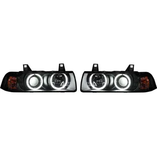 Eagle Eyes CCFL Angel Eyes Scheinwerfer Set für 3er BMW E36 Coupe Cabrio