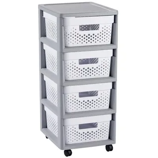 Curver Regal Infinity 4x11 L grau-weiß