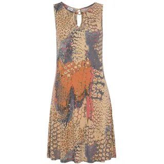 Buffalo Strandkleid Damen animal bedruckt Gr.42