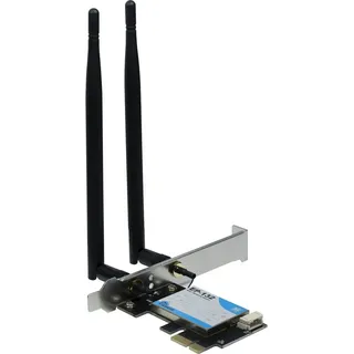 Inter-Tech Wi-Fi 5 PCIe Adapter EP-132 WLAN-Adapter