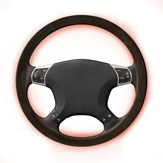 Hjatirace Lenkradheizung, 12 V, Fahrzeughandwärmung, Lenkradschutz, rutschfest, passend für von 36,7-39,9 cm (14,5-15,5 Zoll)