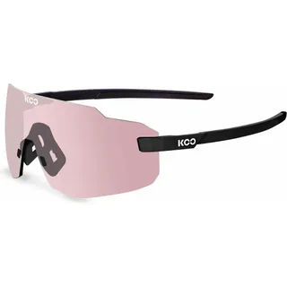 KOO Supernova Photochrome Sonnenbrille - Black Matt - Photochromic Pink